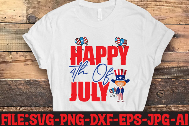 Happy 4th Of July SVG MStudio 