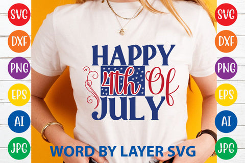 Happy 4th Of July SVG Rafiqul20606 
