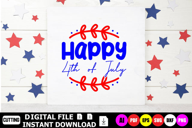 Happy 4th Of July SVG Shahin alam 