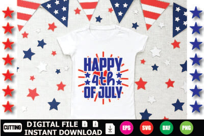 Happy 4th Of July SVG Shahin alam 