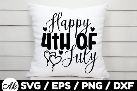 Happy 4th of July svg SVG akazaddesign 