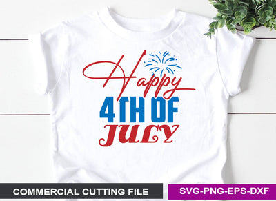 Happy 4th Of July SVG SVG CraftingStudio 