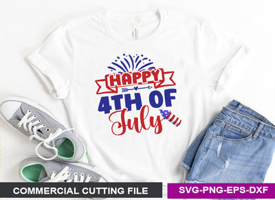 Happy 4th of July SVG SVG CraftingStudio 