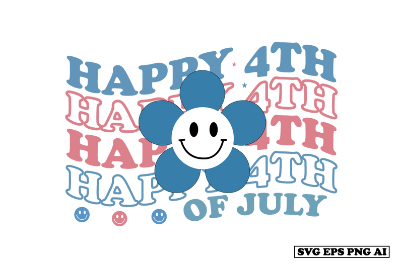 Happy 4th Of July SVG SVG designmaster24 