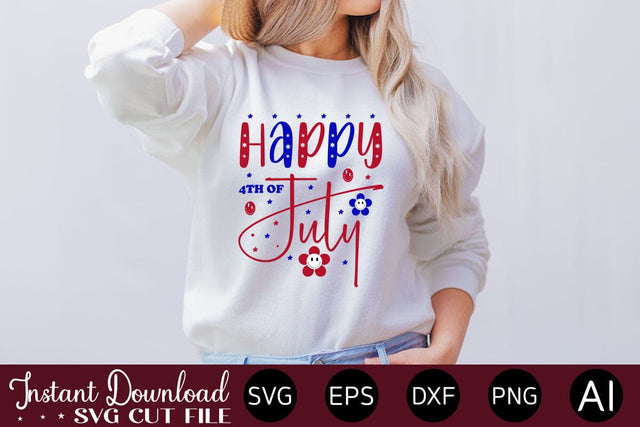 Happy 4th Of July SVG SVG designmaster24 