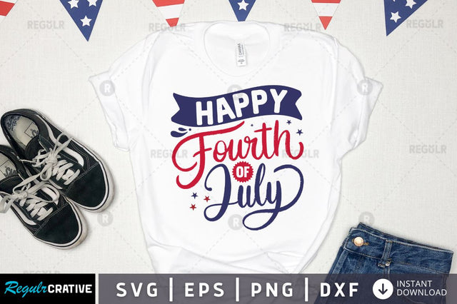 Happy 4th of july SVG SVG Regulrcrative 