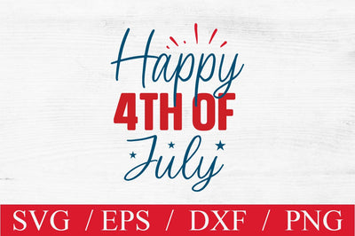 Happy 4th Of July SVG SVG Svgcraft 