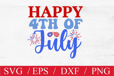 Happy 4th of July SVG SVG Svgcraft 