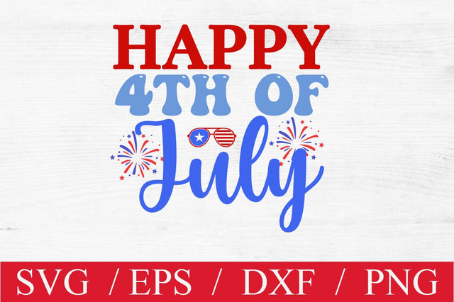 Happy 4th of July SVG SVG Svgcraft 