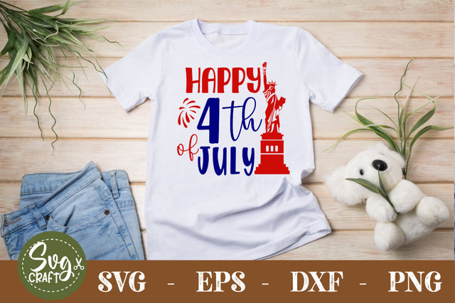 happy 4th of july SVG SVG Svgcraft 
