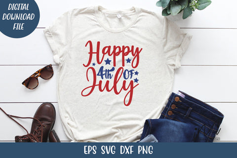 Happy 4th of July svg, USA Independence day svg SVG Isabella Machell 