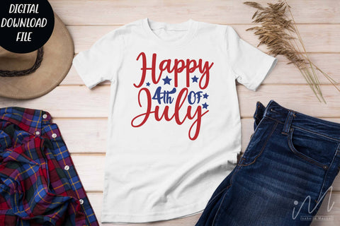 Happy 4th of July svg, USA Independence day svg SVG Isabella Machell 