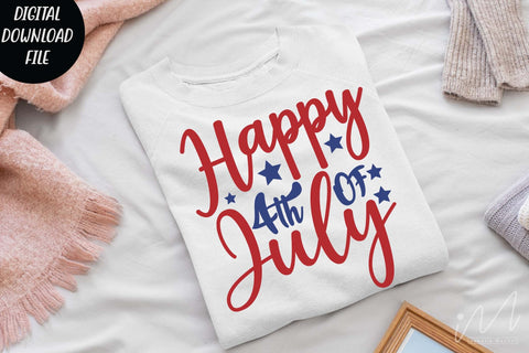Happy 4th of July svg, USA Independence day svg SVG Isabella Machell 
