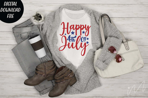 Happy 4th of July svg, USA Independence day svg SVG Isabella Machell 