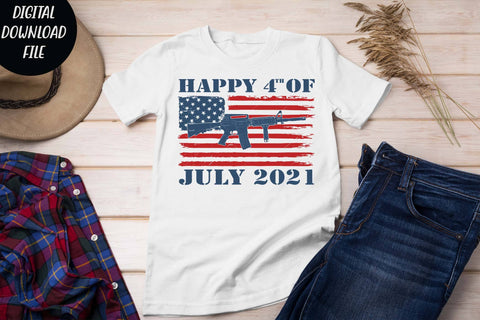Happy 4th of July Svg, USA Independence day t shirt svg SVG Isabella Machell 