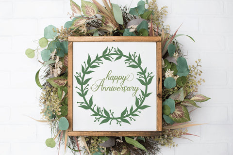 Happy Anniversary SVG | Anniversary SVG So Fontsy Design Shop 