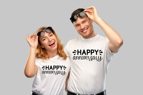 Happy anniversary SVG SVG DESIGNISTIC 