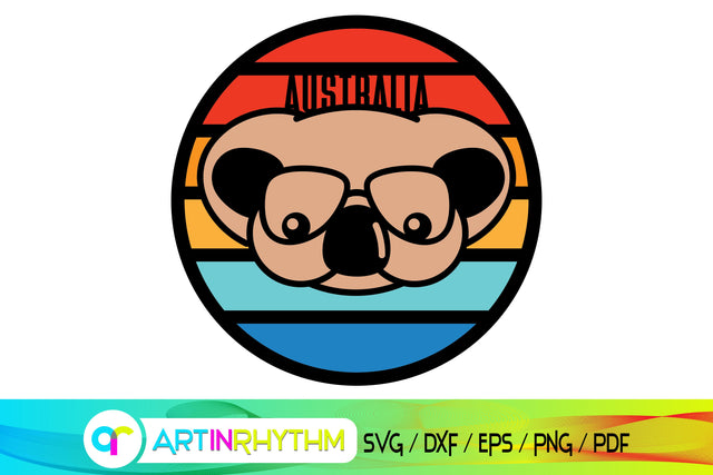 happy australia day svg, koala svg SVG Artinrhythm shop 