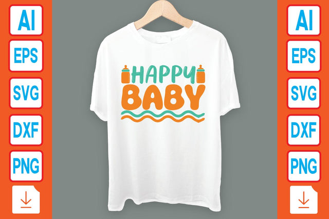 Happy Baby SVG Craftlabsvg24 