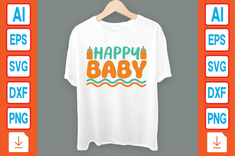 Happy Baby SVG Craftlabsvg24 