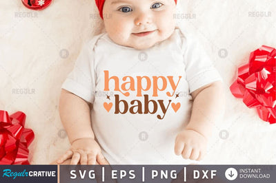 Happy baby SVG SVG Regulrcrative 