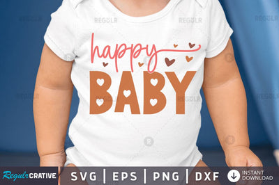 Happy baby SVG SVG Regulrcrative 