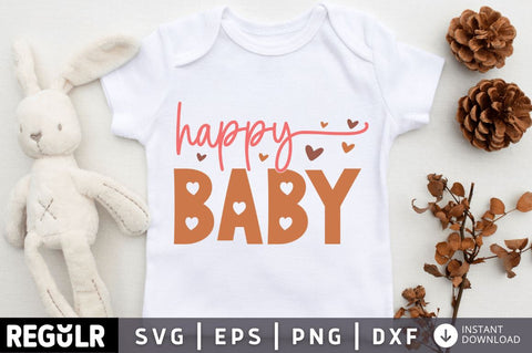 Happy baby SVG SVG Regulrcrative 