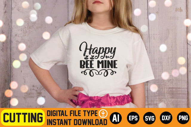 Happy Bee Mine SVG CraftlabSvg29 