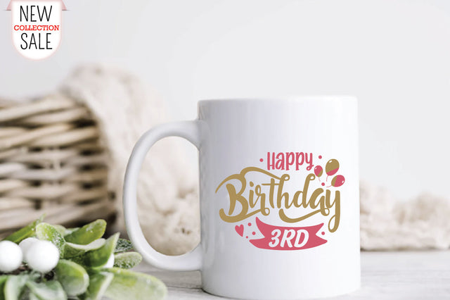 Happy Birthday 3 SVG Creativeart88 