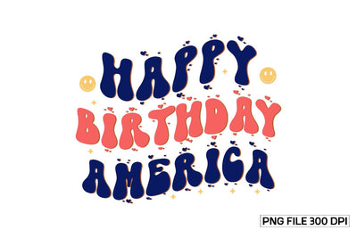 Happy Birthday America-01 svg SVG designmaster24 
