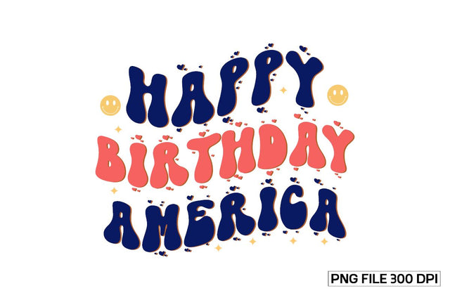 Happy Birthday America-01 svg SVG designmaster24 