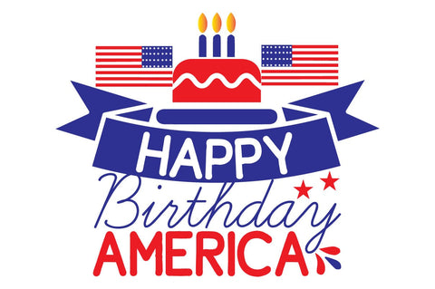 Happy Birthday America SVG Craftlabsvg24 