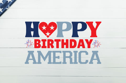 Happy birthday america SVG SVG Regulrcrative 