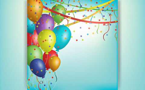 Happy Birthday Celebration Background Collection SVG naemmiah021 