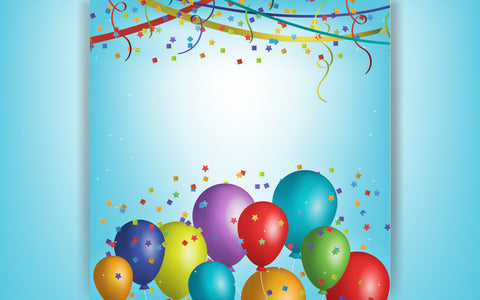 Happy Birthday Celebration Background Collection SVG naemmiah021 