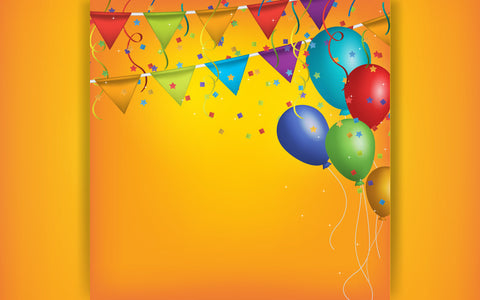 Happy Birthday Celebration Background Collection SVG naemmiah021 