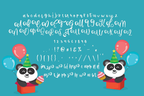 happy birthday Font goodigital_13 