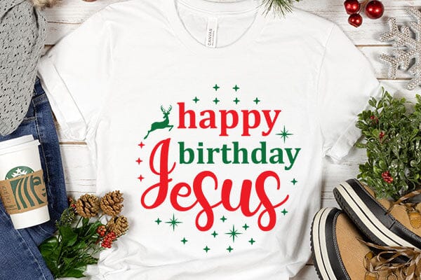 Happy Birthday Jesus SVG Angelina750 
