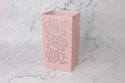 Happy birthday lantern template for woman SVG CuttingLineStore 