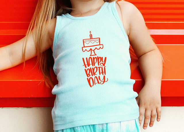 Happy Birthday SVG | Birthday Cake SVG | Hand Lettered SVG So Fontsy Design Shop 