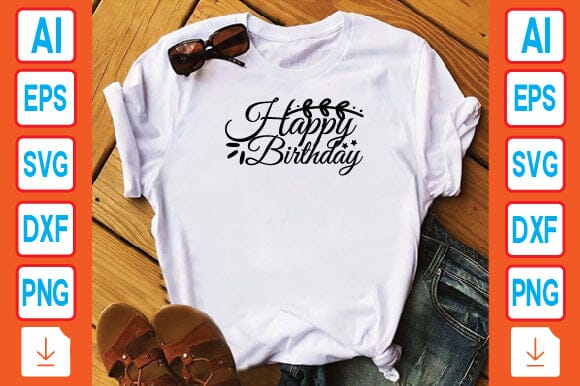 Happy Birthday SVG Craftlabsvg24 