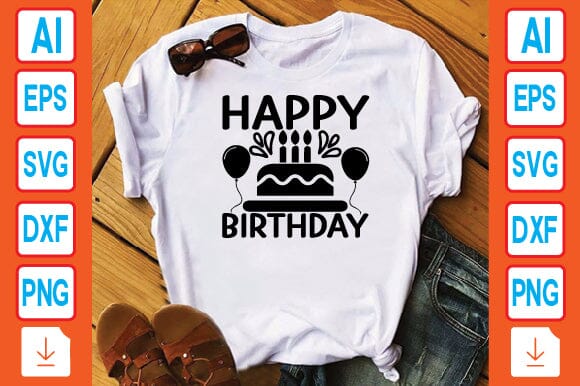 Happy Birthday SVG Craftlabsvg24 