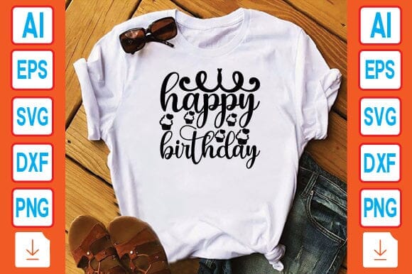 Happy Birthday SVG Craftlabsvg24 