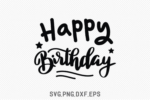 Happy Birthday SVG Creativeart88 