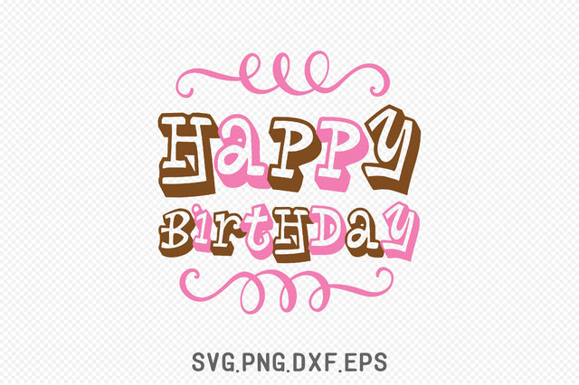 Happy Birthday SVG Creativeart88 
