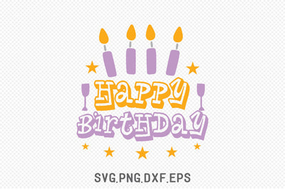 Happy Birthday SVG Creativeart88 