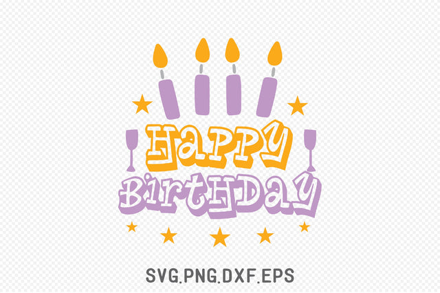 Happy Birthday SVG Creativeart88 