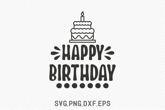 Happy Birthday SVG Creativeart88 