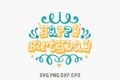 Happy Birthday SVG Creativeart88 