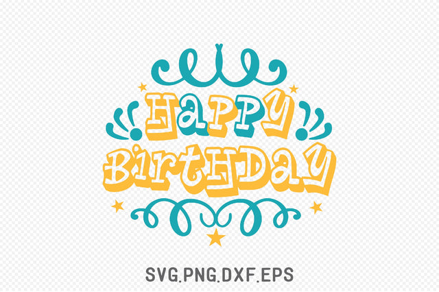 Happy Birthday SVG Creativeart88 